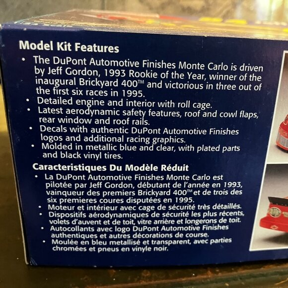 Revell Monogram 1995 #24 Jeff Gordon NASCAR 1:24 Scale Model Kit New Unbuilt - Picture 6 of 7